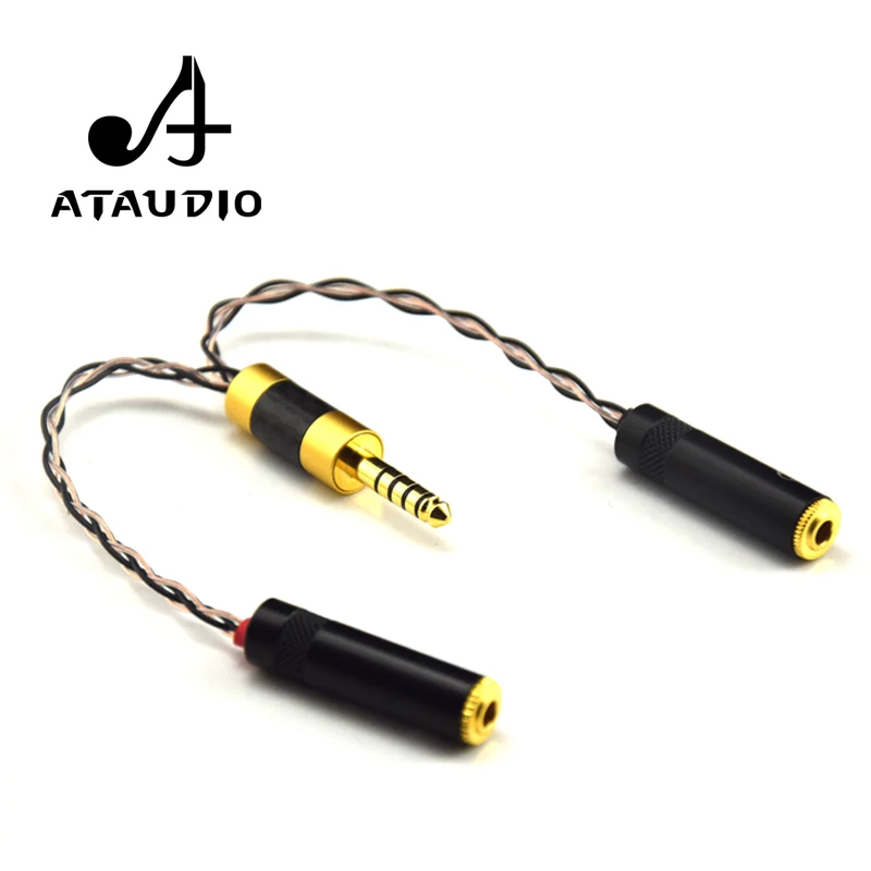 ATAUDIO Hifi 4 мм на два разъема 3 5 для Sony WM1A/1Z PHA-1A/2A Z1R | Электроника