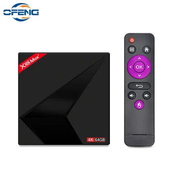 

X88 Max + TV box Android 8.1 4GB 64GB RK3328 Penta-Core 2.4G/5G dual Wifi BT V4.0 4K HD add Type-c USB Media Player PK H96 max