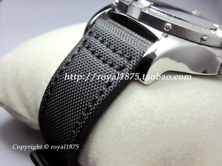 Высококлассные 20 21 22 мм Композитное волокно+ ремешок из натуральной кожи ремешок для часов очаровательные черные мужские и женские часы ремешок для Omega Seiko Mido - Цвет ремешка: A