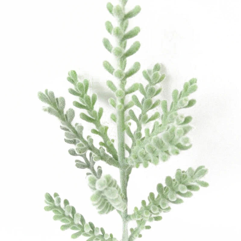 Artificial Plastic Eucalyptus tree branch for Christmas wedding decoration Flower arrangment small leaves plant faux foliage