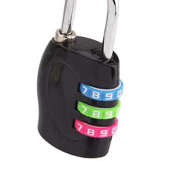 

3 Digit custom combo Dial Combination Password Cupboard Cabinet Locker Padlock Suitcase Luggage Coded Lock safe