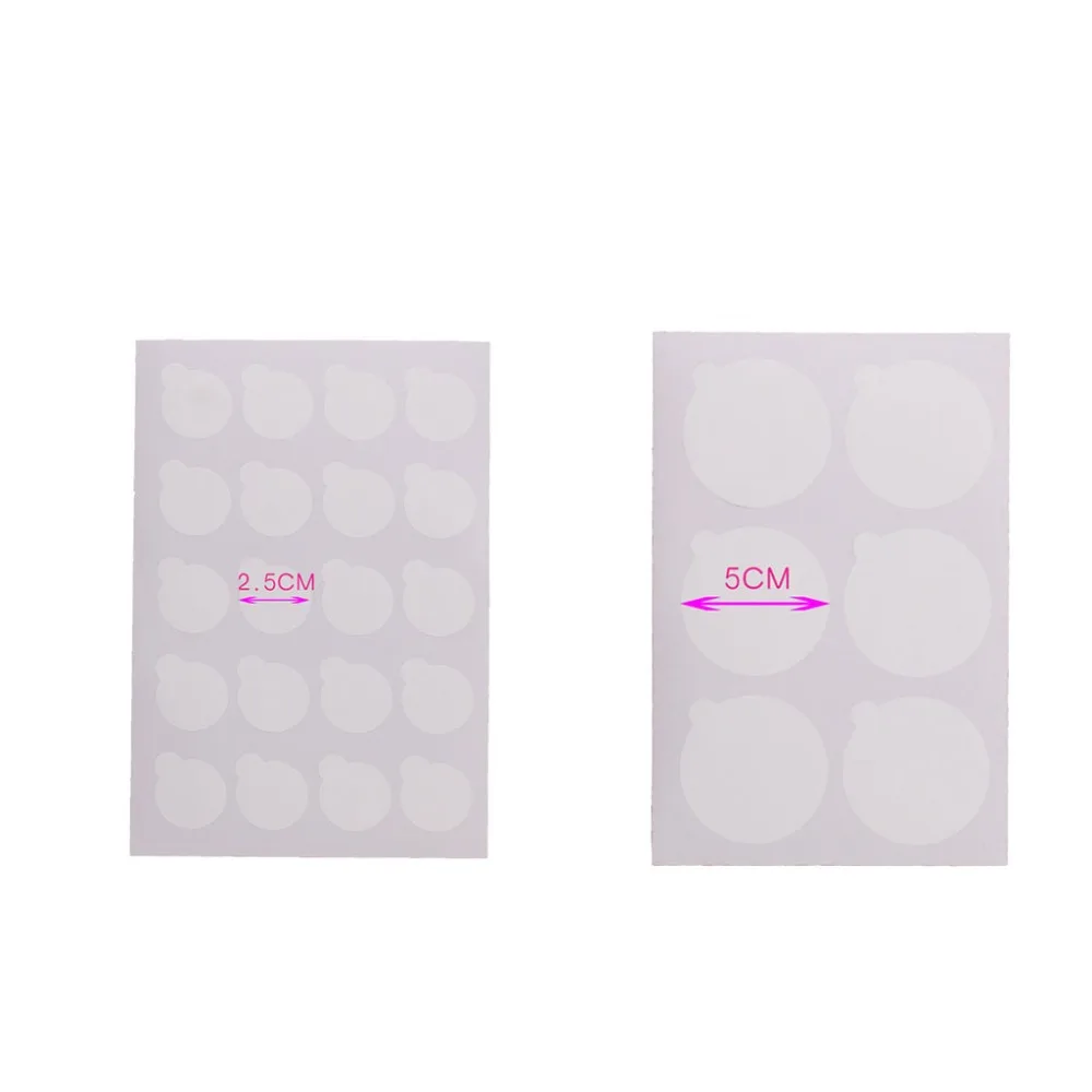 

New 60/100pcs Protective Glue Cover Waterproof Sticker Eyelash Extension for Jade Crystal Stone Size L/S