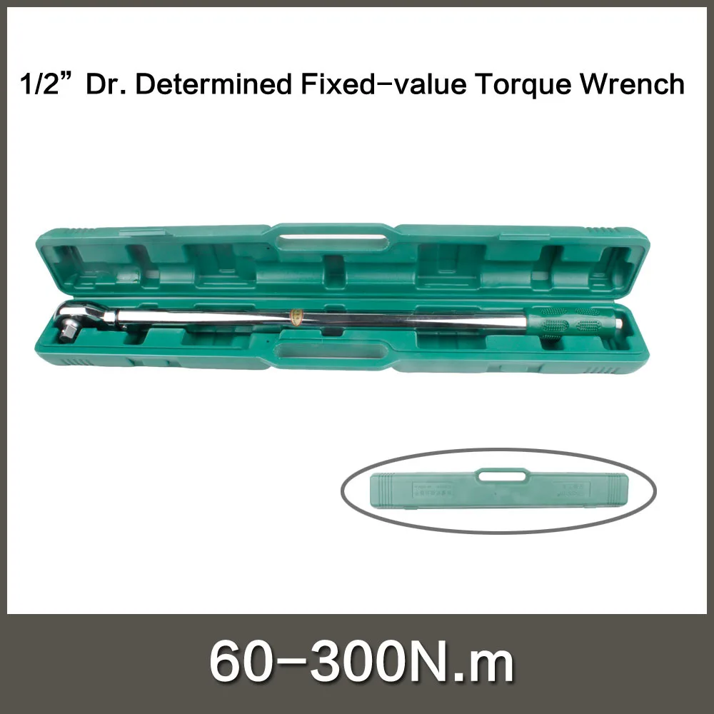 

2016 Limited Real Set of Tools Gator Grip Ratchet Wrench 1/2" Dr. Determined Fixed-value 60-300n.m Socket Din Iso6789 Standard