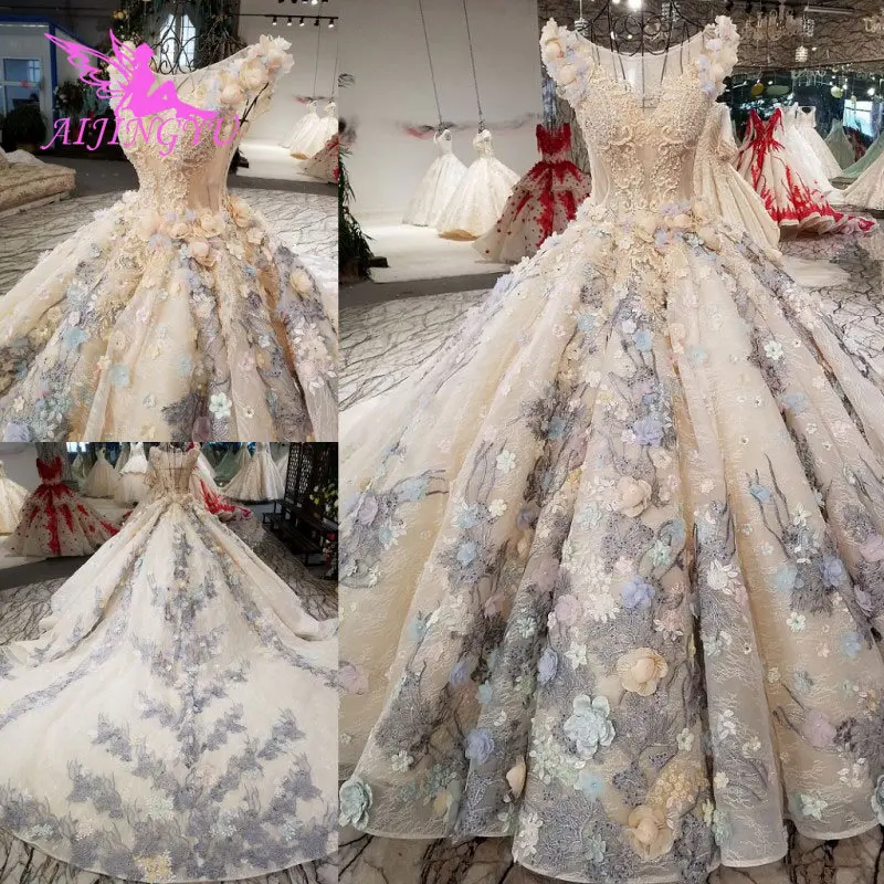 AIJINGYU тонкое свадебное платье антикварные платья толстые Горячие Нидерланды настоящая цена платье для вечерние винтажное вдохновляющее