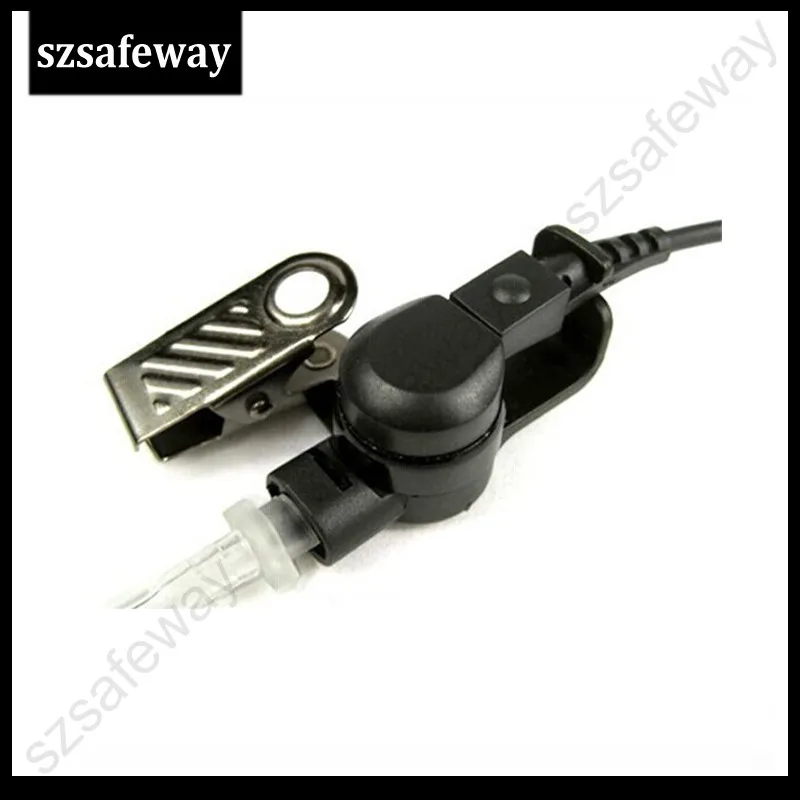 Surveillance kit earpiece clear acoustic tube earpiece headset for two way radio Motorola XRP6650 XPR6500 XIRP8260 3