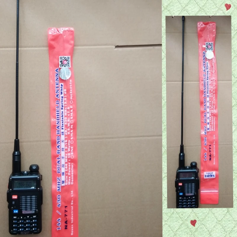NA771 антенна для рации baofeng 888 s UV 5R 82 WLN двухканальный Kenwood радио | Мобильные телефоны