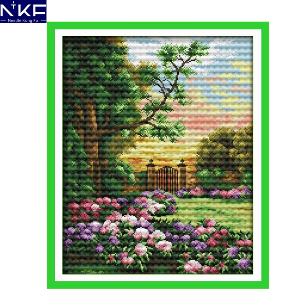 Набор для вышивки крестом NKF набор домашнего декора рукоделия|cross stitch kits|printed cross