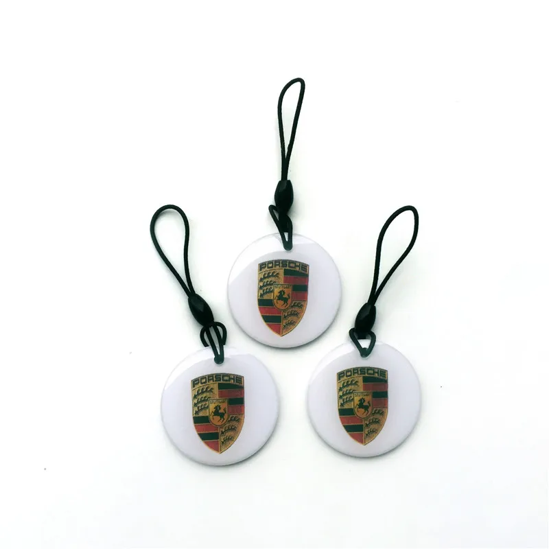 

10pcs RFID EM4305 125KHz Tag Replicable Waterproof Keychain Token tags Keyfobs Access Control Card