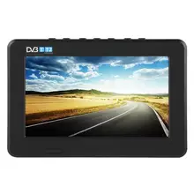 ТВ портативный цифровой ЖК-телевизор LEADSTAR dvb-высокая чувствительность 7 дюймов Автомобильный цифровой ТВ Стерео окружающий 1080P автомобильный Телевизор led tv