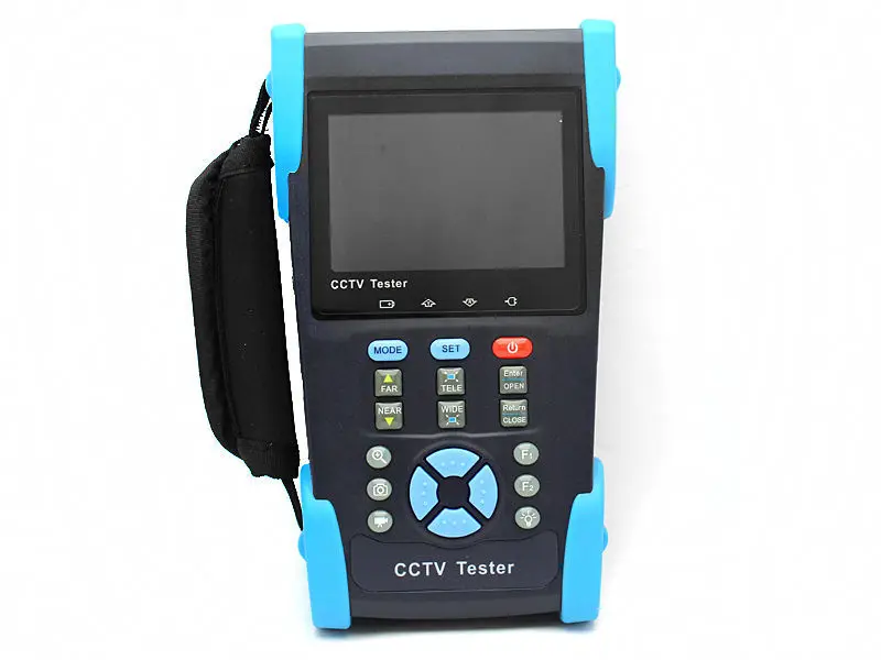 

Free shipping!!High quality !!HVT-2621 3.5" HVGA LCD CCTV IP PTZ UTP Cable Visual Fiber Tester 4GB DVR Zoom