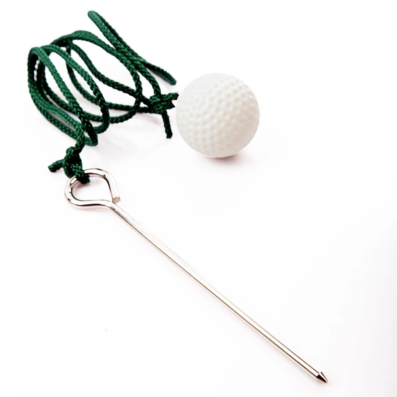 Rope Golf Driving Ball Swing Hit Practice Training Aidin Golf Training