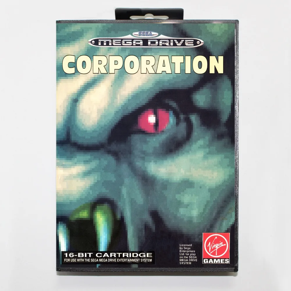 

Corporation 16 bit SEGA MD Game Card With Retail Box For Sega Mega Drive For Genesis
