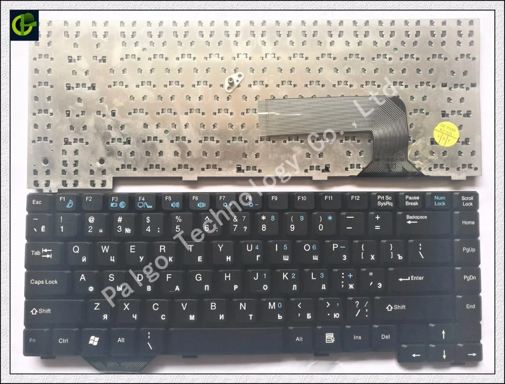 

Russian Keyboard for Fujitsu Amilo Pa1510 Pa2510 PI2515 Pi1510 Pi1505 Pi1537 Pi1556 RU V-0123BIAS1 V-0123BIAS1-US K012327D2