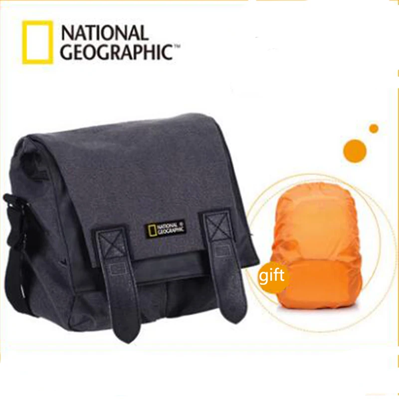 

National Geographic NG Series Canvas Camera Bag Instax Rain Cover Digital Camera Shoulder Bag Photography Set Mini SLR Carry Bag