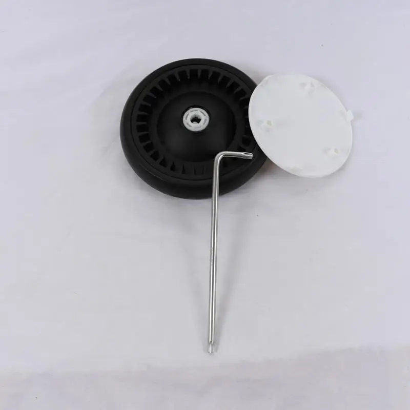 Premium Baby Stroller Replacement Rubber Wheels with Installation Tools