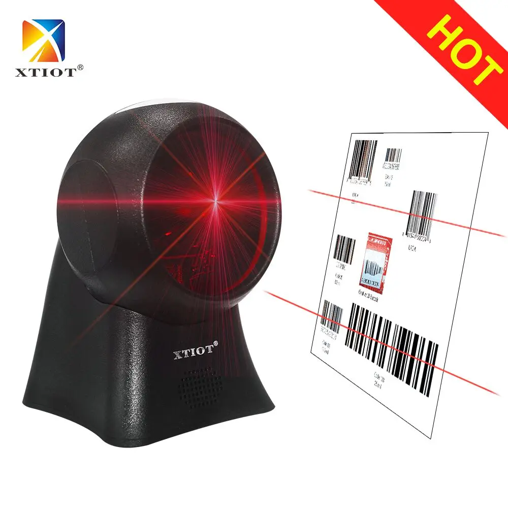 XT7120 RS232/USB مسطحة 20 خطوط سطح المكتب احادي 1D الليزر عرض الباركود ماسحة لسوبر ماركت XT7120 RS232/USB مسطحة 20 خطوط سطح المكتب احادي 1D الليزر عرض الباركود ماسحة لسوبر ماركت