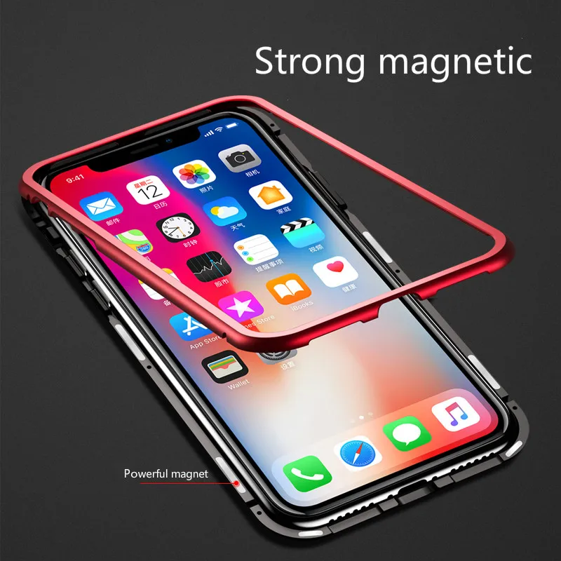 Чехол для телефона с магнитной адсорбцией Huawei Nova 2s 3 3i ультра металлический