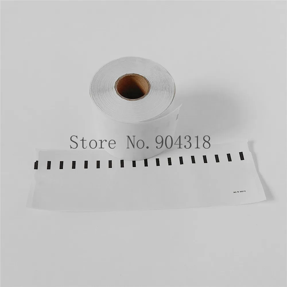 100 x Rolls Dymo 99019 Совместимые Этикетки 59 мм * 190 110 шт. в рулоне LabelWriter 400 Turbo 450 Twin Plus |