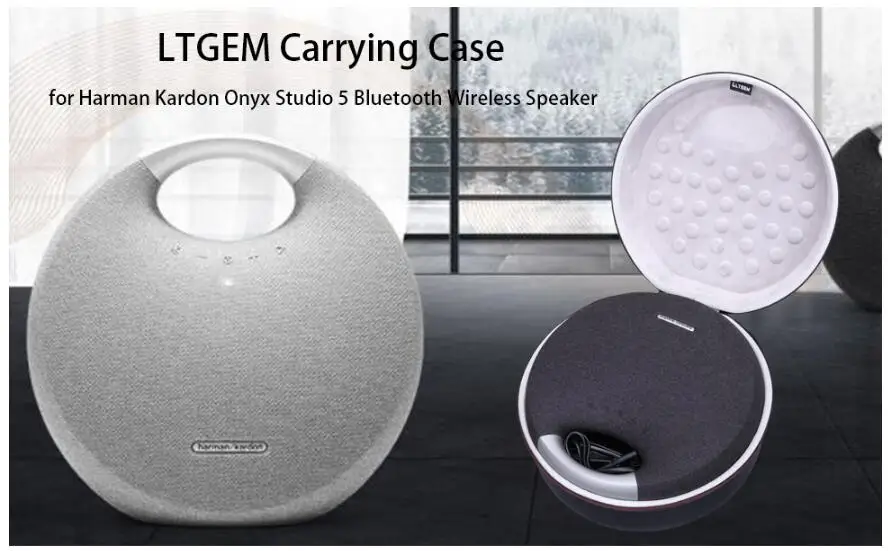 LTGEM Сумка для планшета EVA для Harman Kardon Onyx Studio 5 Bluetooth беспроводной динамик