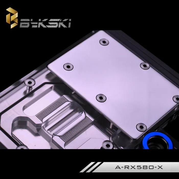 Bykski A-RX580-X блок водяного охлаждения GPU для справочного дизайна RX580