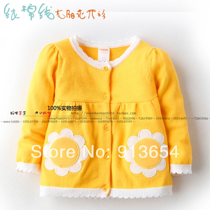 

new 2014 spring autumn baby girl clothing single tier children sweater baby girls princess Cardigan sweater kids jackets & coats