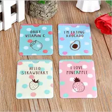 Модный с принтом в горошек и с изображением героев мультфильмов, фруктов, двойной Слои силиконовый чехол для ПВХ карты автобус банк Id карты чехол держатель для канцелярских принадлежностей