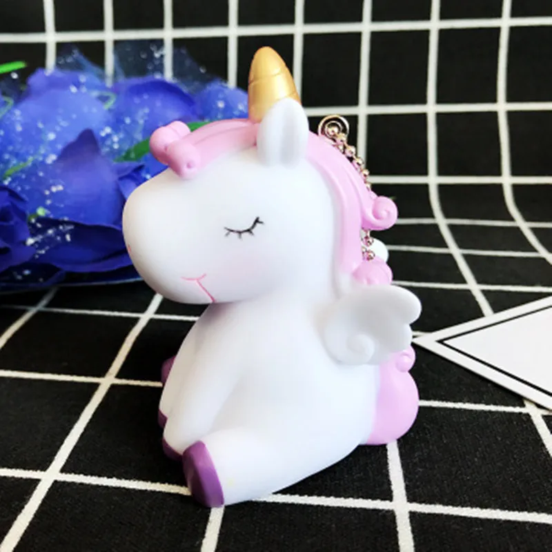 6 см Kawaii маленькие Две звезды Единорог плюшевый брелок милый мини мягкие животные