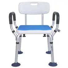 Стул для душа из алюминиевого сплава, стулья для ванной комнаты для людей с ограниченными возможностями, для пожилых людей, регулируемый по высоте Медицинский стул для ванной