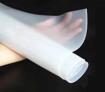 

2pcs . 500x500x0.5mm Silicone board anti-slip gasket White Silicone Rubber Transparent Gasket Skin