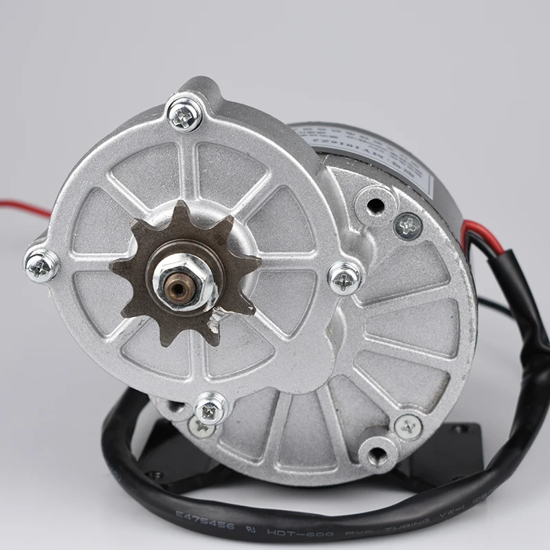 UNITEMOTOR 24V 250W DC Gear Decelerate Brushed Motor MY1016Z2 электродвигатель для велосипеда 36V маленьких E