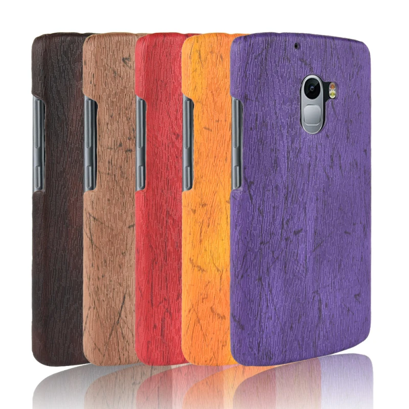 Lenovo Vibe X3 Lite K4 Note A7010 5.5inch Wood grain PU leather +PC case