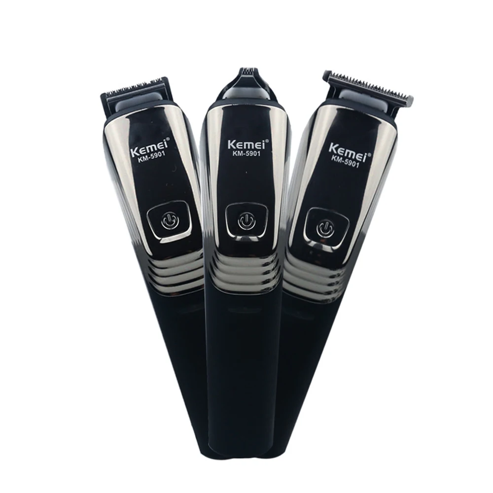 

Kemei-5901 Men Professional Three-in-one Multi-function Rechargeable Portable Haircut Hair Trimmer European Hair Care Set