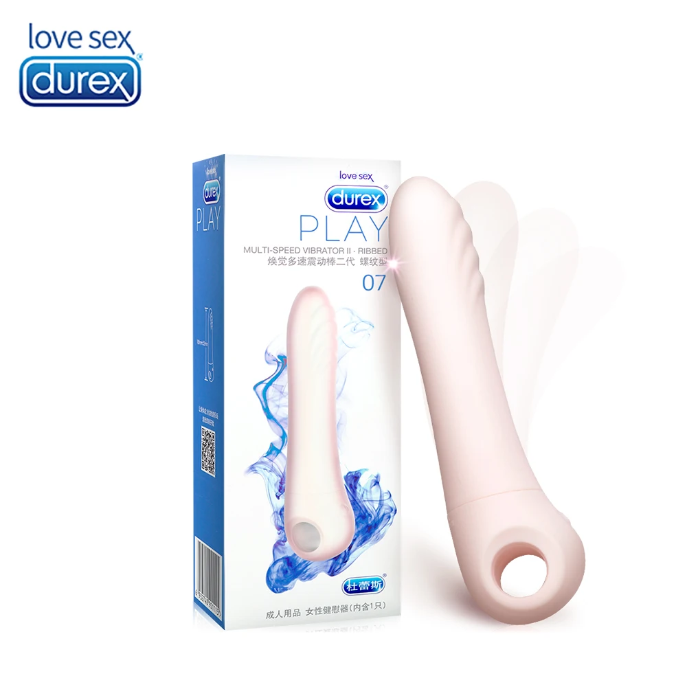 

Durex Vibrator Thread Dildo G Spot Clitoris Stimulation Vagina Magic Wand Vibrator Massager Erotic Adult Sex Toys For Woman