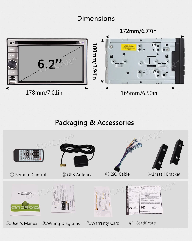 Excellent Pure Android 7.1 System in dash Car Stereo Autoradio Bluetooth Car DVD Player Octa Core 1080P HD Video Player support SWC Wifi M 10