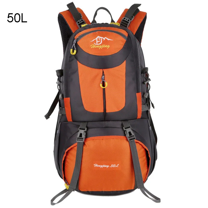 Рюкзаки 40л 50л 60л походный рюкзак сумка для отдыха на природе спортивные сумки для путешествий мужской рюкзак для альпинизма Sac De Sport mochila XA564WA - Цвет: Orange 50L