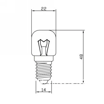 E14 T22 15 Вт 120 в 120 вольт(110 V~ 130 V) 230 вольт(220 V~ 240 V) лампа для духовки лампочка лампа для духовки термостойкая лампа 300'C