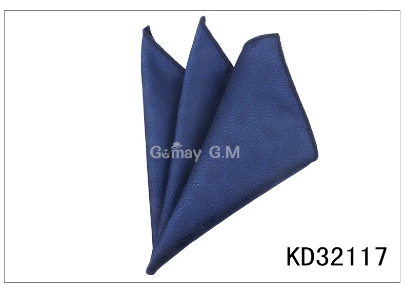 Костюмы карманные квадратные для мужчин женщин бизнес цветочные полотенце для сундуков носовые платки для джентльменов классический мужской носовой платок карманные полотенца - Цвет: KD32117