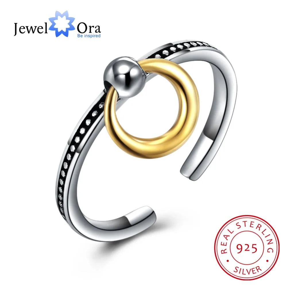 Adjustable 925 Sterling Silver Rings For Women Female Classic Anniversary Gift 2018 Hot Sale Promotion Price (jewelora RI103546)