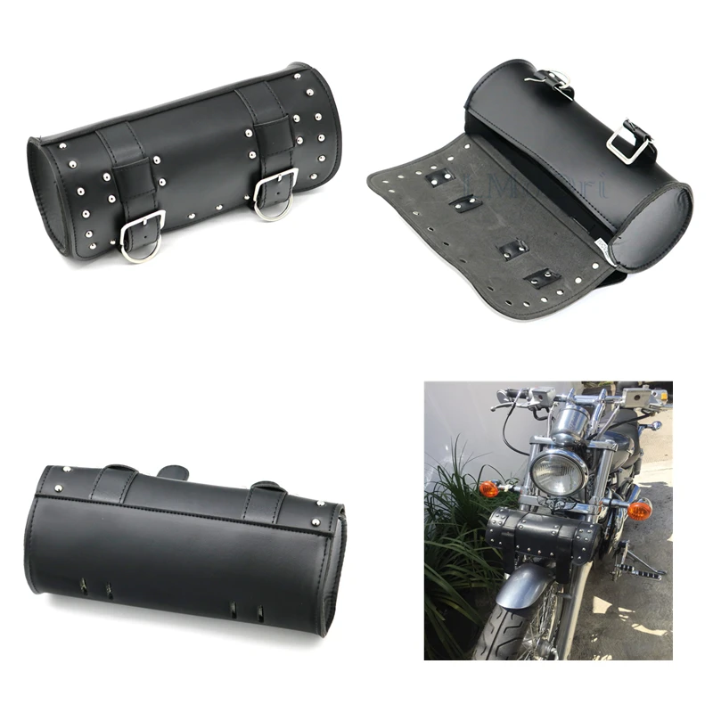 MotoLovee мотоциклетная Черная передняя вилка сумка для инструментов багажная седло