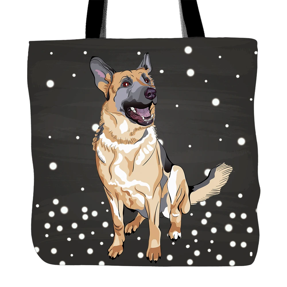 Aliexpress.com : Buy German Shepherd Printed Tote Bag For Shopping Food