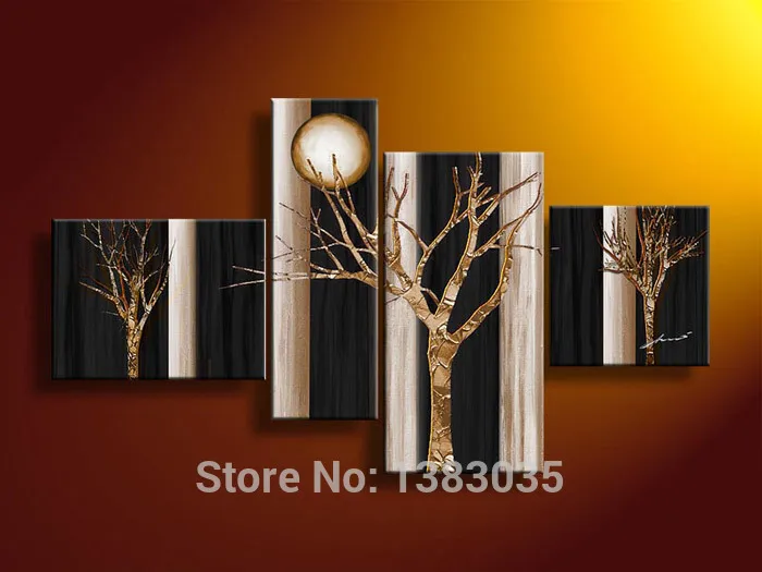 Black And Gold Wall Art popular abstract trees art-buy cheap abstract trees art lots from Black And Gold Wall Art popular abstract trees art-buy cheap abstract trees art lots from