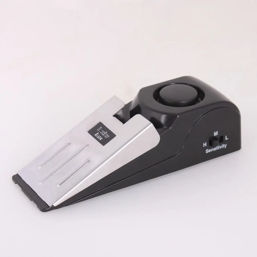 

1pcs Wedge Shaped 120 dB Security Home Door Stop Stopper Alarm Block Blocking Systerm Hot Sales