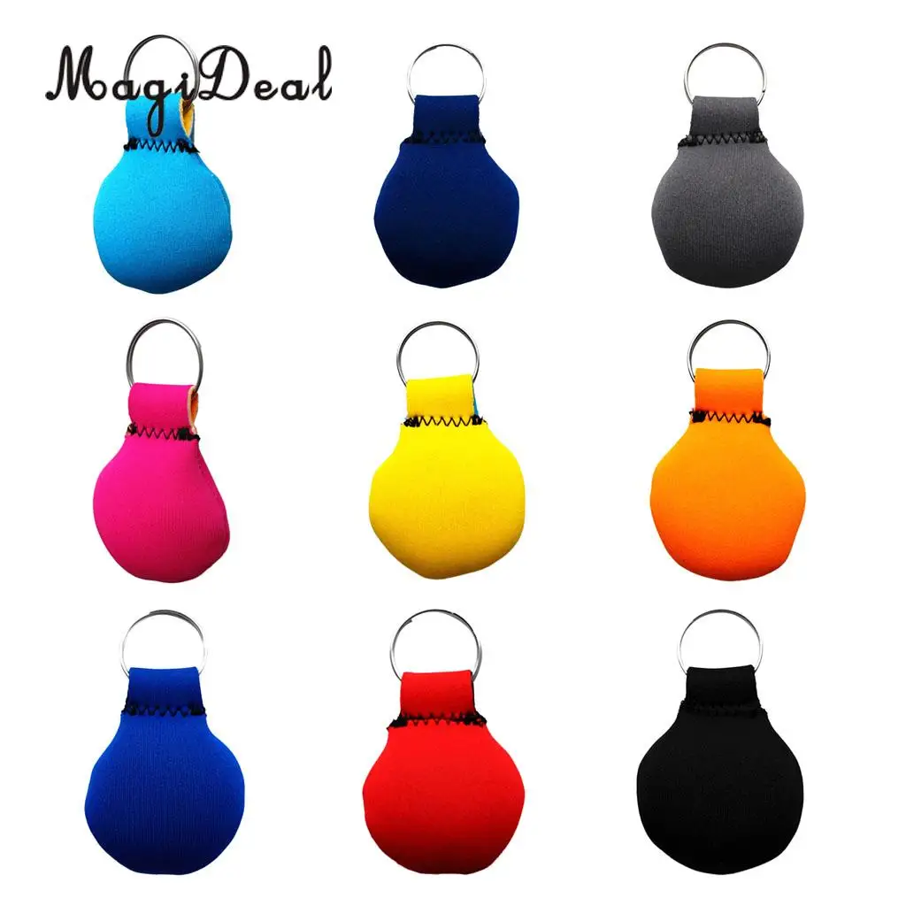 MagiDeal Set 9 Yachting Outboard Boat Water Sports Floating Keyring Keychain Key Holder Water Buoyant Key Float - Assorted Color