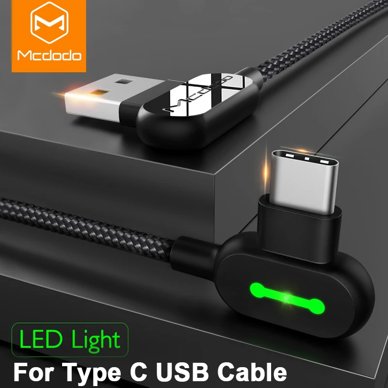 MCDODO 3M USB Type C Fast Charging USB C Type-C Cable Data Cable Charger for Android USB-C Micro USB Cable for Samsung S8 S9 Note 8