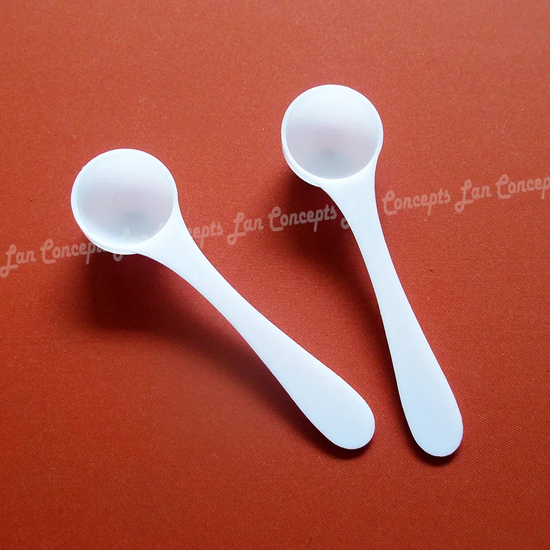 2.5g 5ml plastic measuring scoop PP measure spoon 3