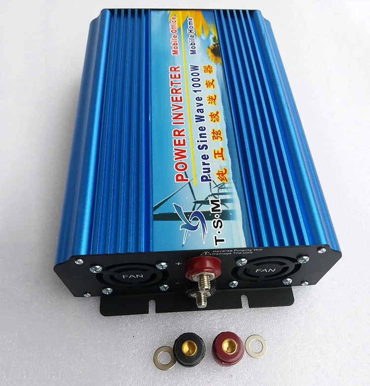 

Inversor De Onda Senoidal Pura 1000W DC12V to AC110V 60HZ digital display for Solar System