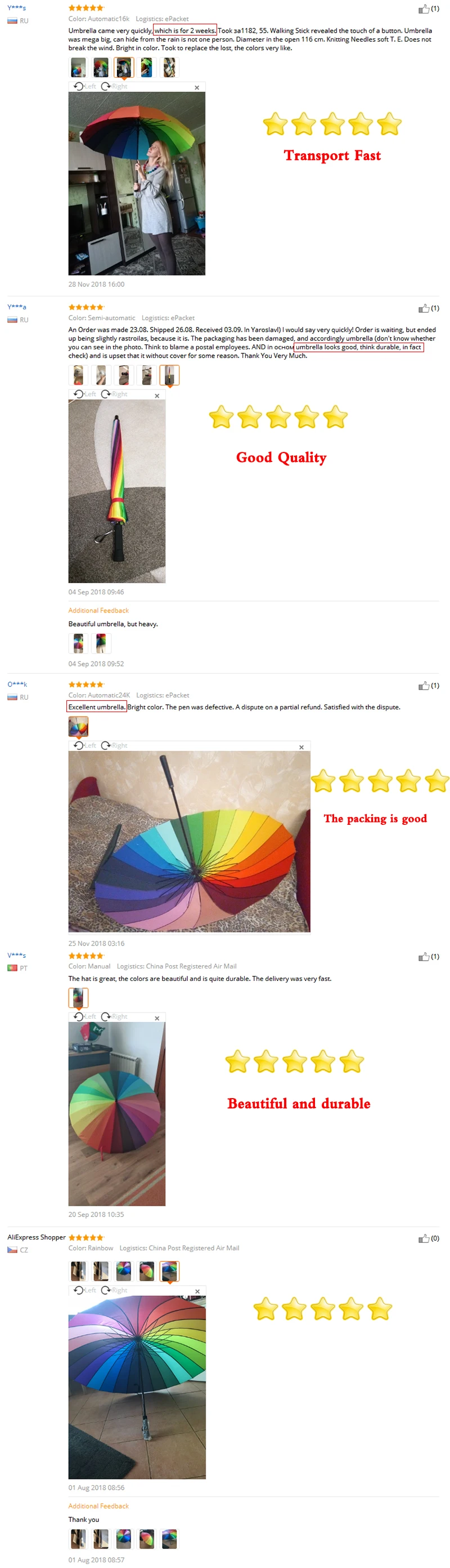 Fashion Women parasol Rainbow Umbrella Big Long Handle Straight Colorful Umbrella Female Sunny And Rainy Umbrella