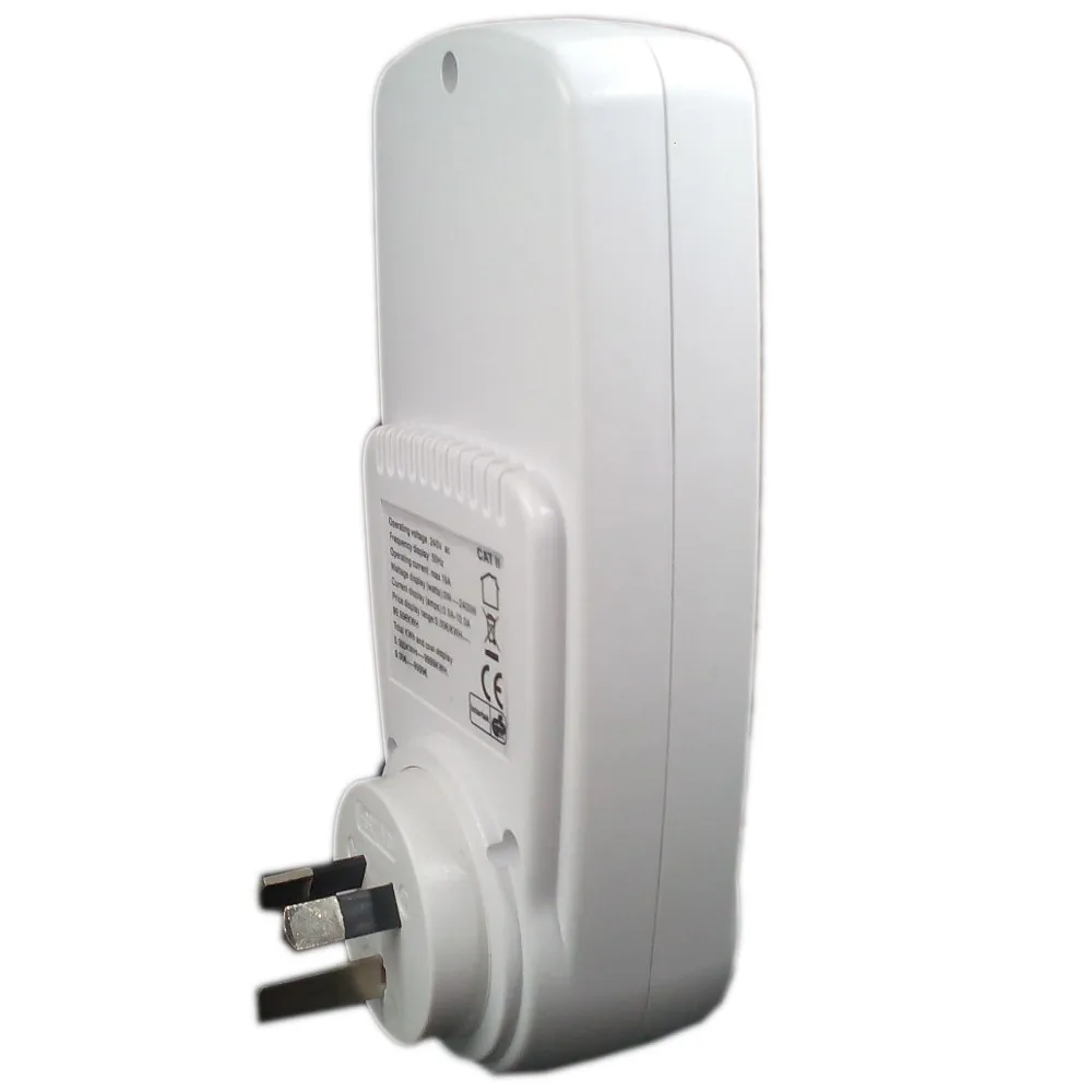 AU Plug цифровой анализатор напряжения, измеритель мощности, ваттметр, счетчик энергии, автоматический кВт-ч выключатель питания 0-9999cost