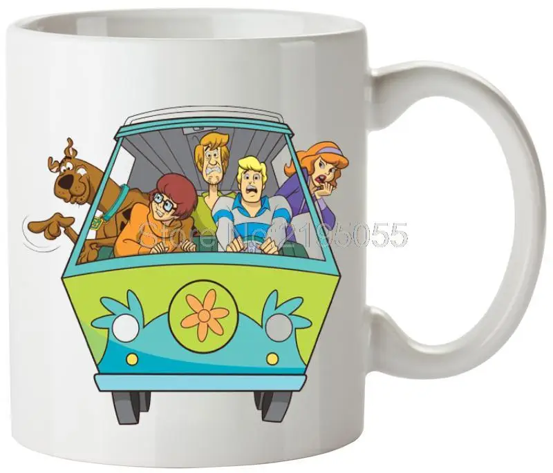 Scooby Doo Group Personalized Coffee Cups Travel Mug Travel Mug Coffee Cup Travelcoffee Cup Aliexpress