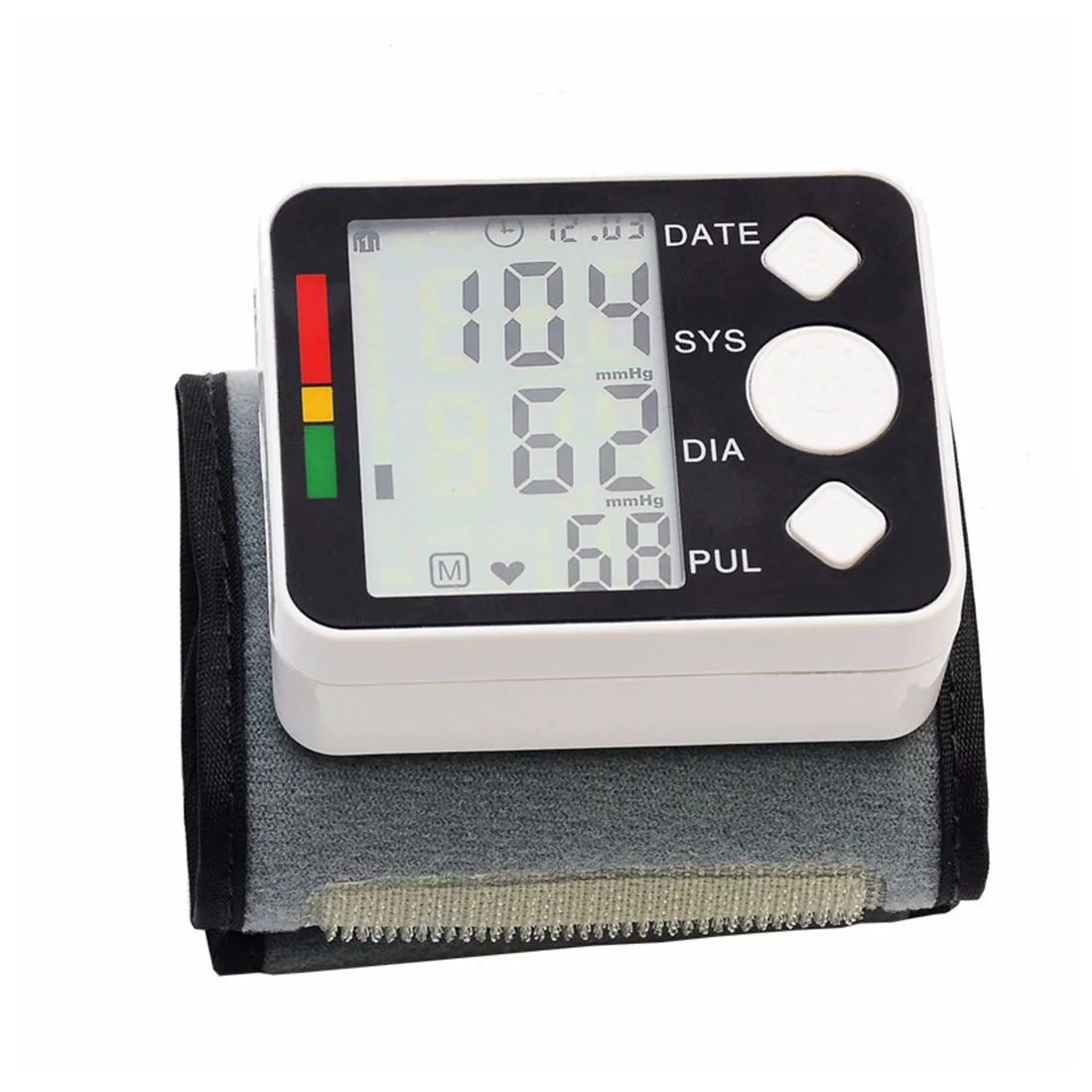 

2016 Digital wist blood pressure meter monitor Tonometer portable Automatic Sphygmomanometer for home health care measurement
